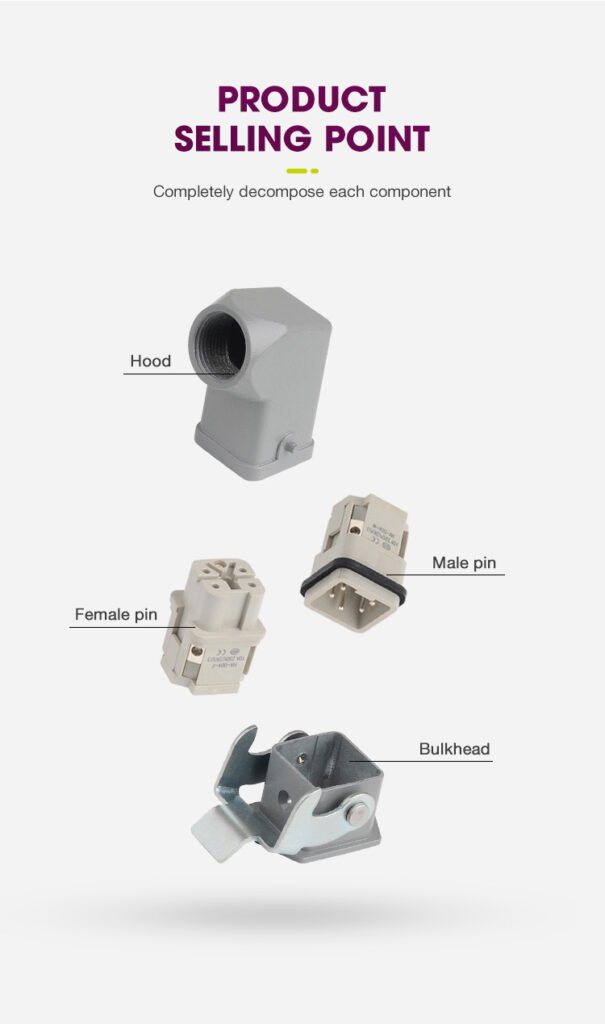 This is heavy duty connector 5 pins