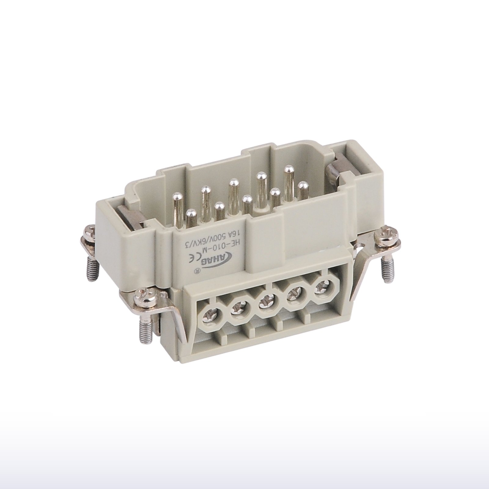 This is HE-010-M,10pins heavy duty connector
