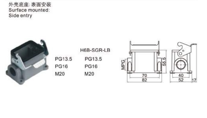 H6B-SGR-LB-Heavy-duty-connector-specification