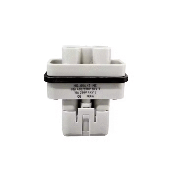 HQ-004-2-MC Heavy Duty Connector Crimp Terminal Compact Insert