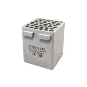 han h2mdd heavy duty connector 42 pin high contact density