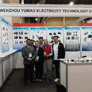 Umer Connector in International Power Energy and Lighting Exhibition
